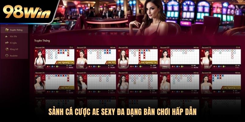Sảnh cược SE nổi bật và đầy thu hút với dealer xinh đẹp